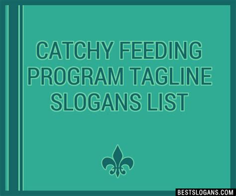 feeding program slogan|feeding america slogan.